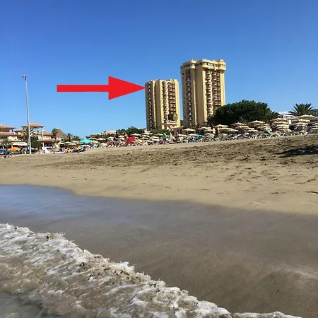 公寓 Torres Del Sol 14 Floor Ocean's Balcony 阿罗纳